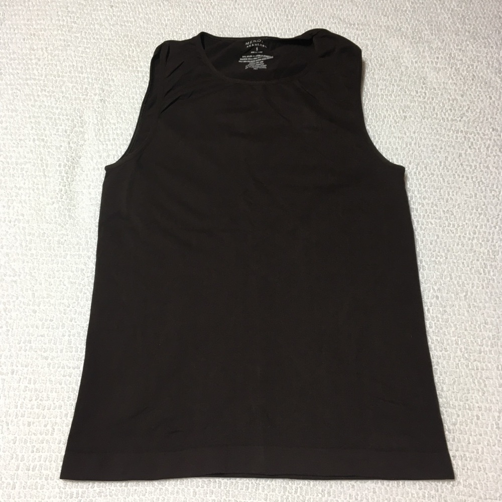 SOLD✨Merona Seamless Brown Scoop neck Tank